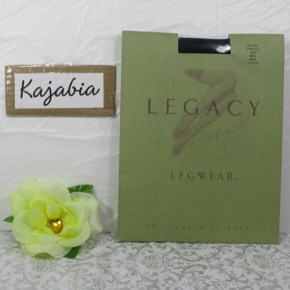 LEGACY Legwear Microfiber Control Top Tights Size  E - Picture 1 of 9